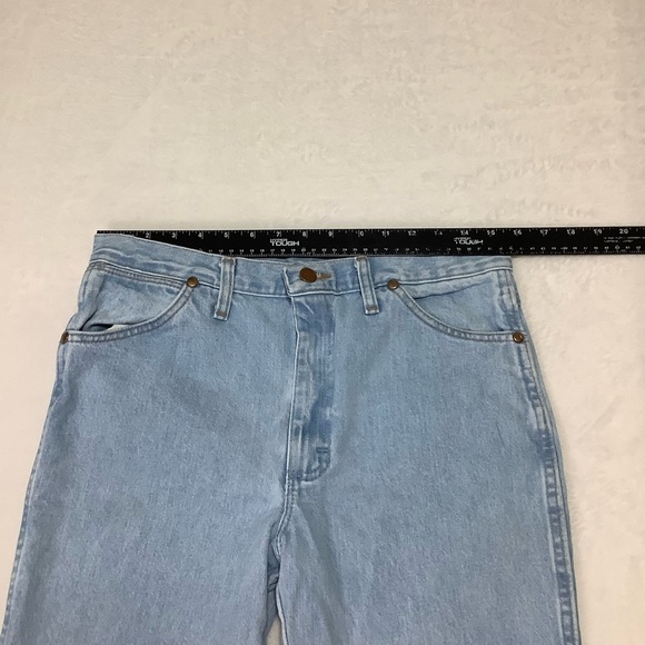 Wrangler Men's 936 Cowboy Cut Slim Fit Prewashed Jeans Sz 32W 32L - Picture 4 of 8